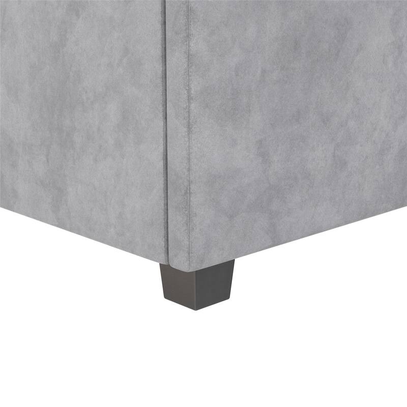 CosmoLiving Serena Upholstered Bed with Drawers