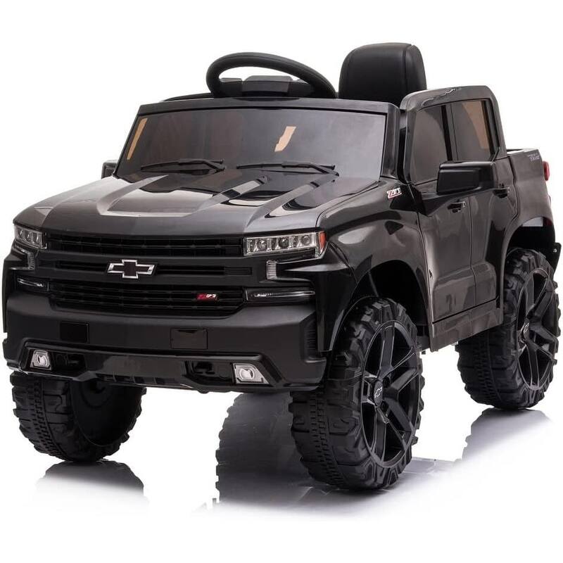12V Kids Ride on Truck - Black