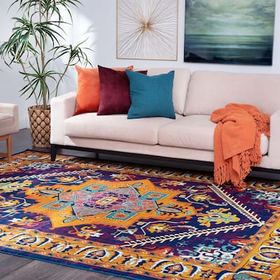 Genesis Bohemian & Eclectic Medallion Indoor Area Rug