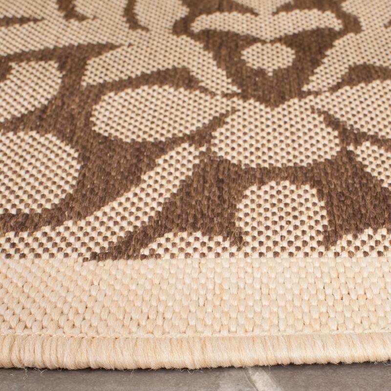 SAFAVIEH Courtyard Willene Boho Indoor/ Outdoor Waterproof Patio Backyard Rug