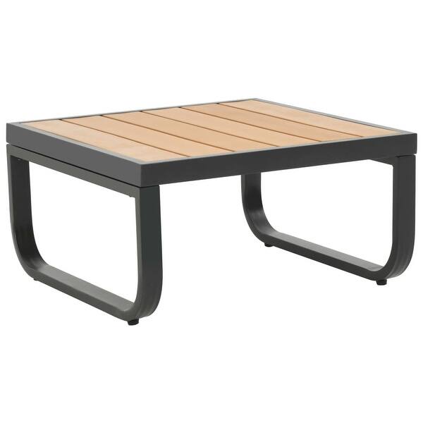 Shop Vidaxl 2 Piece Garden Corner Sofa Set With Cushions Aluminium