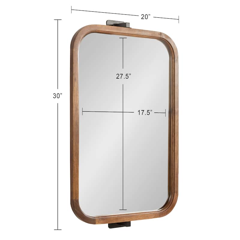 Kate and Laurel Hogan Pivot Wall Mirror - 20x30