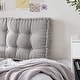 preview thumbnail 30 of 31, Rainha - Ultra Thick Tufted College Headboard