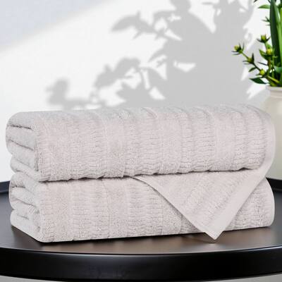 Superior Mika Smart Twist Cotton Bath Towels, Set of 2