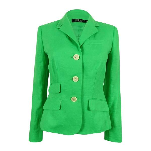Shop Lauren Ralph Lauren Women S 100 Linen Blazer 2 Hampton