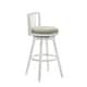 preview thumbnail 17 of 64, Harper Modern Swivel Bar Stool, Upholstered Counter Height Chair with Solid Wood Frame