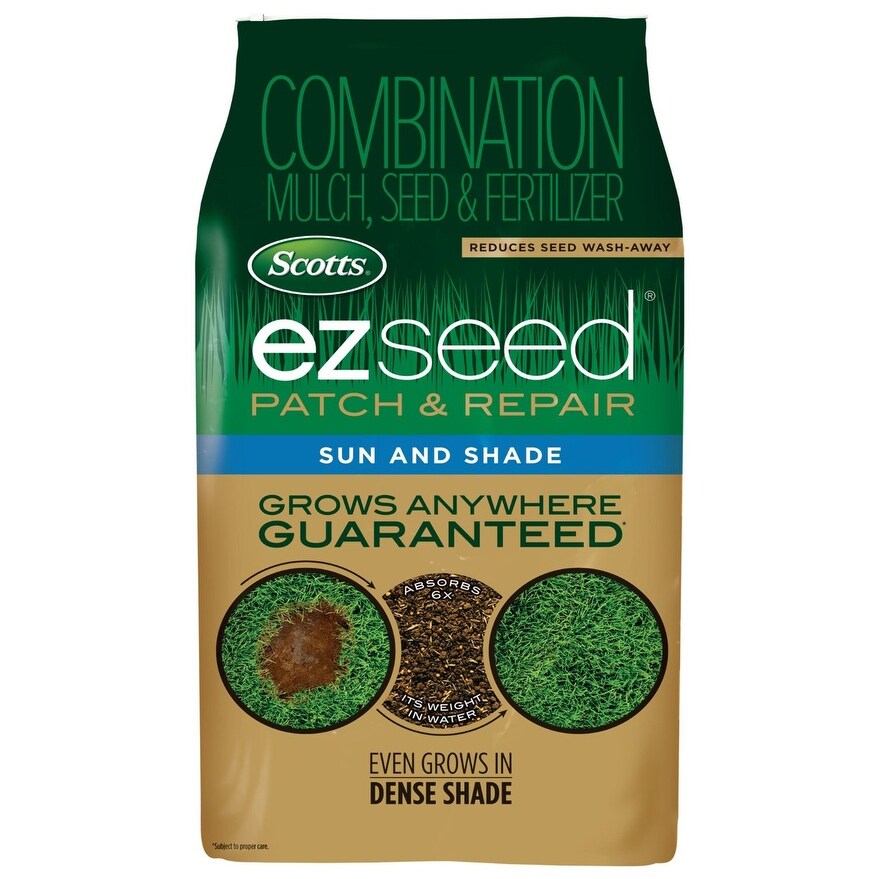 Scotts 17540 EZ Seed Patch & Repair Sun & Shade Lawn, 10 lbs - Green - 10 lbs