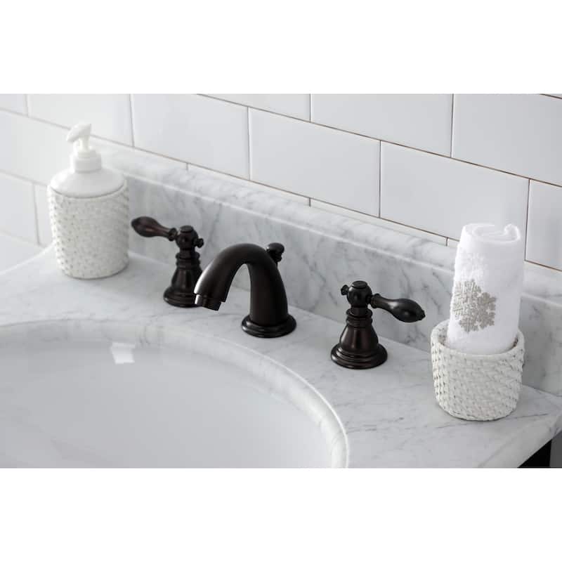 Kingston Brass American Classic Deck Mount Widespread Bathroom Faucet