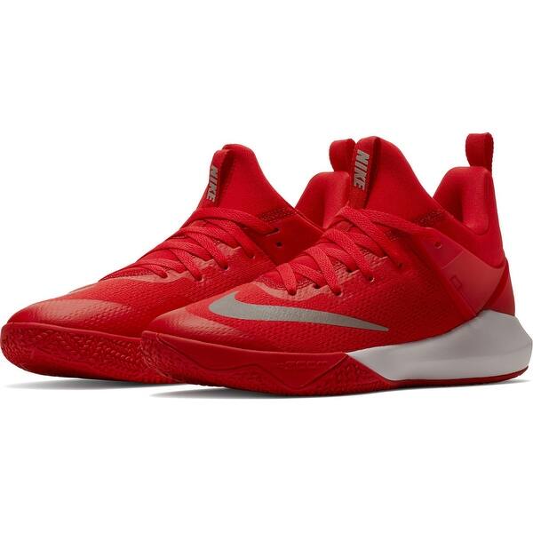 Shop Nike Womens Zoom Shift Tb Low Top Lace Up Basketball Shoes