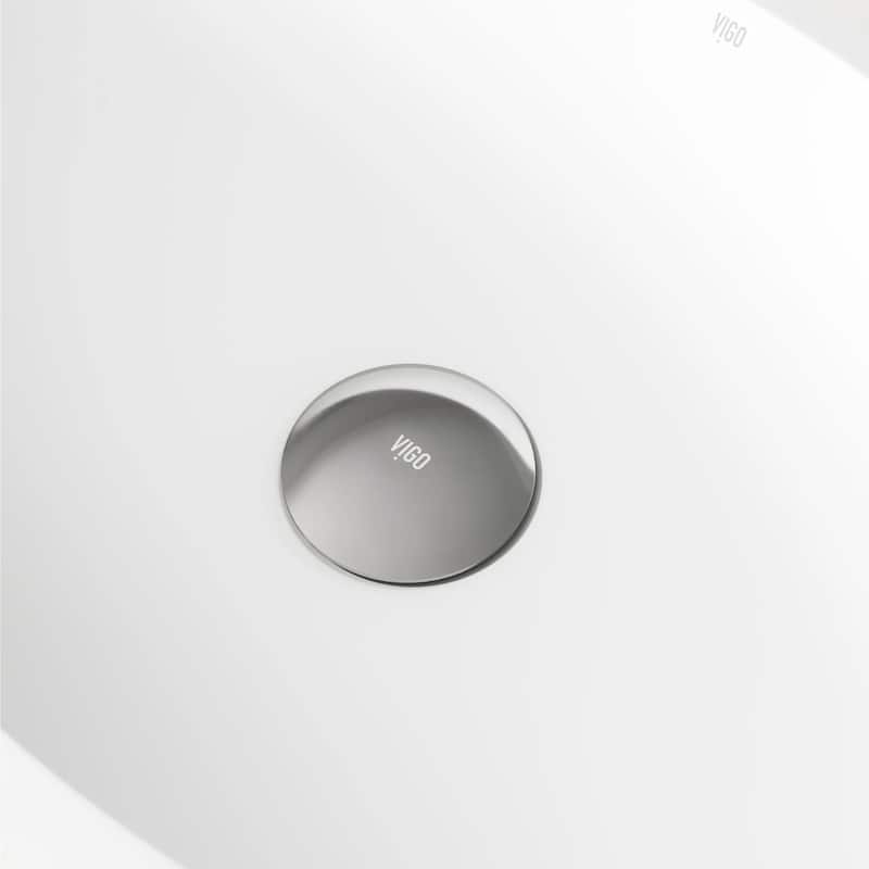VIGO 1.75" W Bathroom Sink Pop-Up Drain in Chrome
