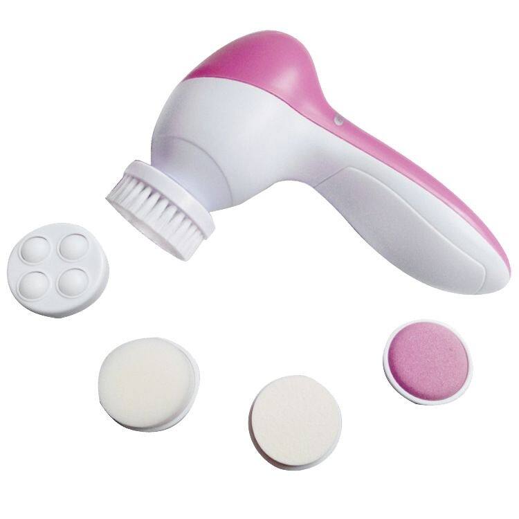 Deep Clean Electric Facial Cleaner Face Brush Massager Scrubber