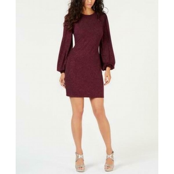 michael kors purple dress