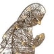 preview thumbnail 7 of 6, National Tree Company 55 in. Pre-lit Nativity Scene Outdoor Decoration - White - 55 in