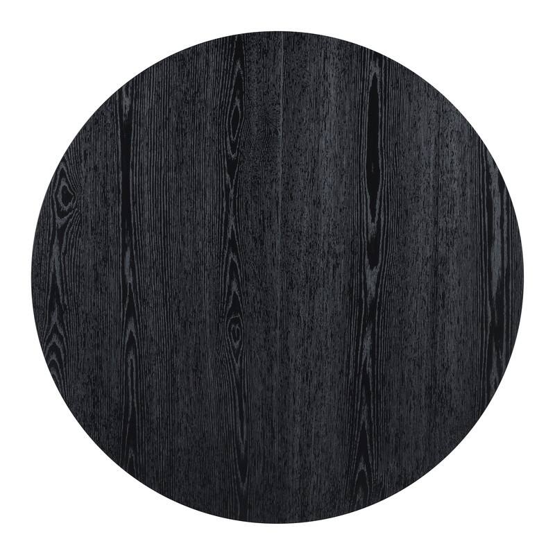 Retro 58" Round Extendable Dining Table