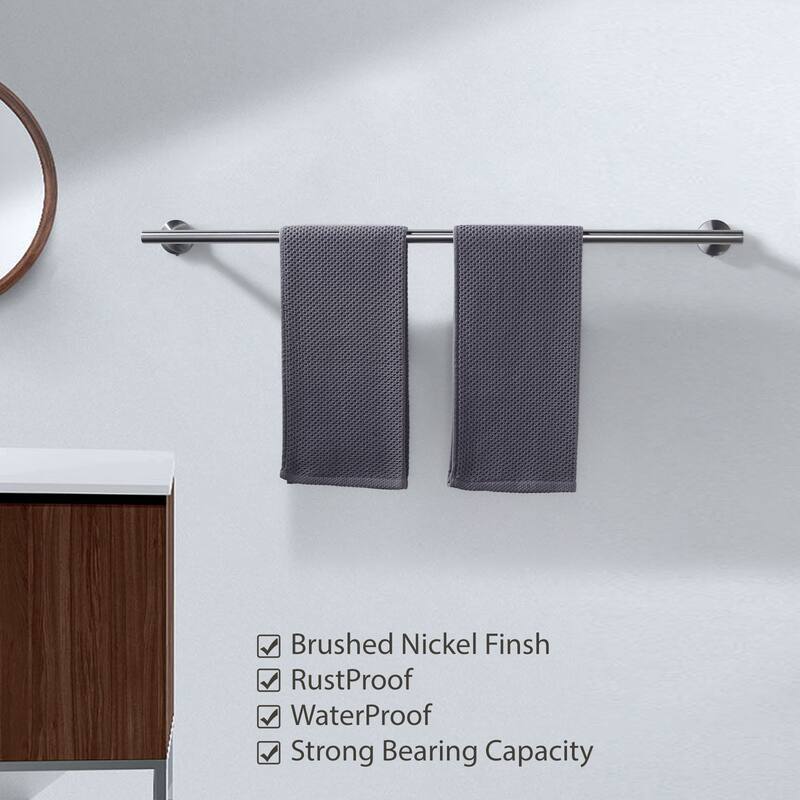 WOWOW Mutiple length Wall Mounted Stainless Steel Towel Bar