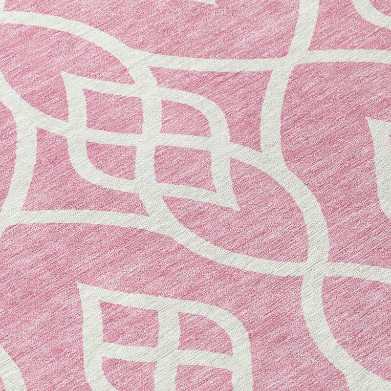 Machine Washable Indoor/ Outdoor Chantille Trellis Modern Rug