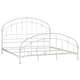 preview thumbnail 29 of 34, Lacey Round Curved Double Top Arches Victorian Iron Bed by iNSPIRE Q Classic