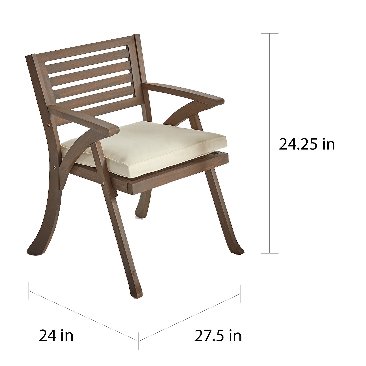 Coronado Outdoor 3 piece Wood Bistro Set by Christopher Knight Home N A