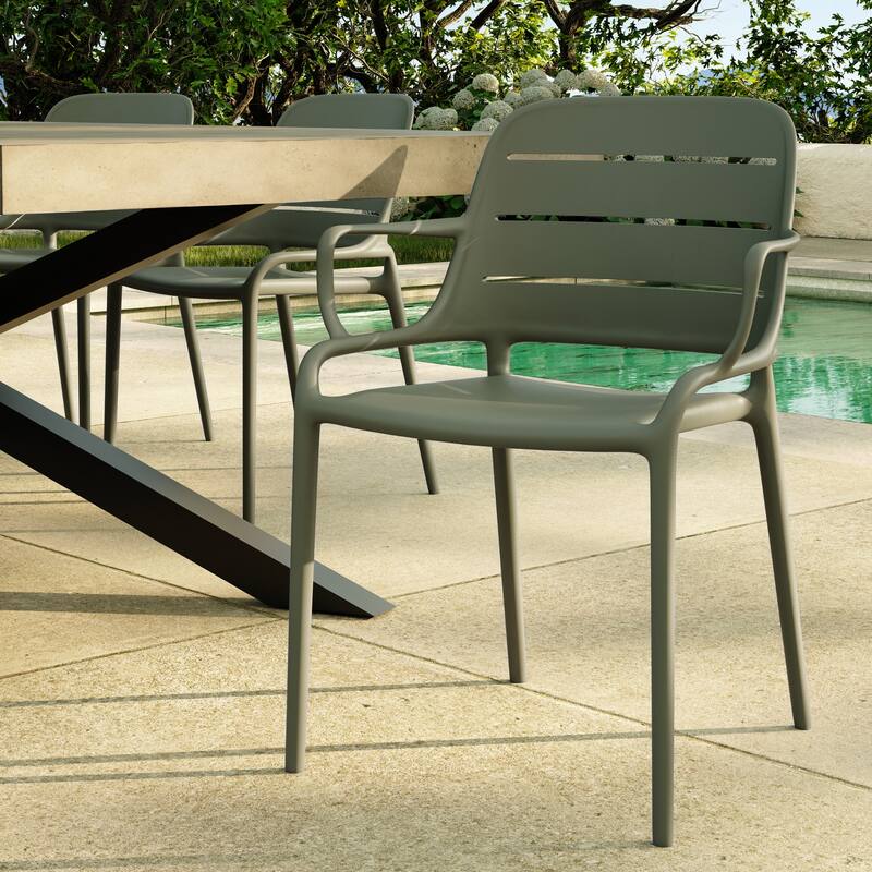 Jasper Outdoor Stacking Chair (Set of 4)