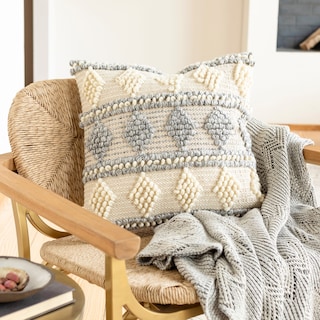 Lavena Bohemian Diamond Dot Pillow