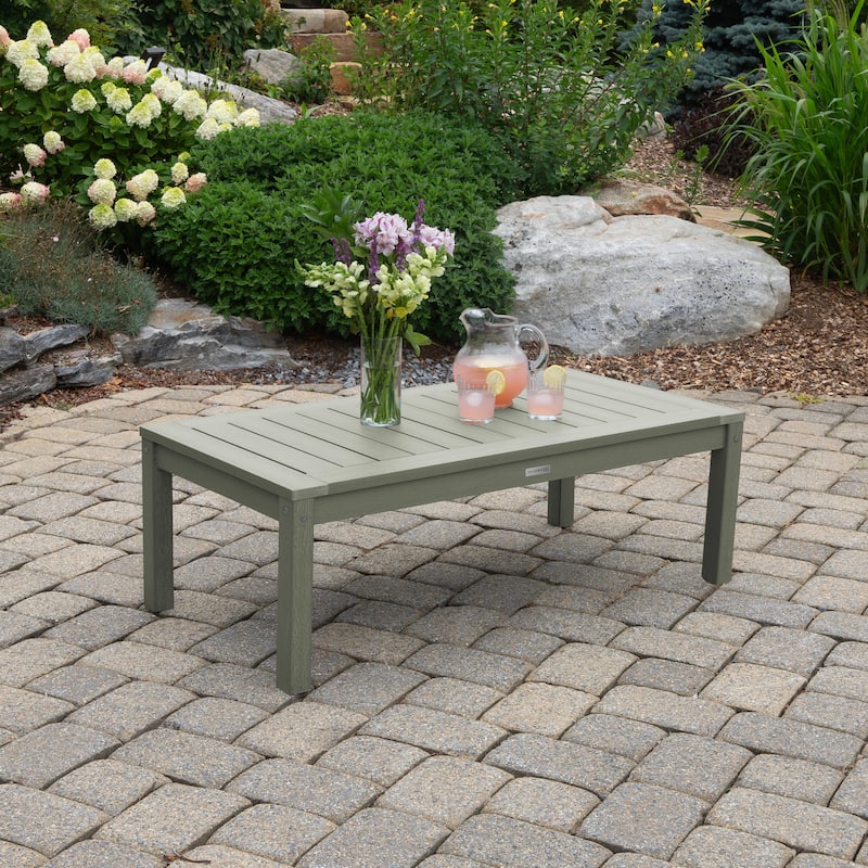 HIGHWOOD Eco-Friendly Adirondack Rectangular Coffee Table