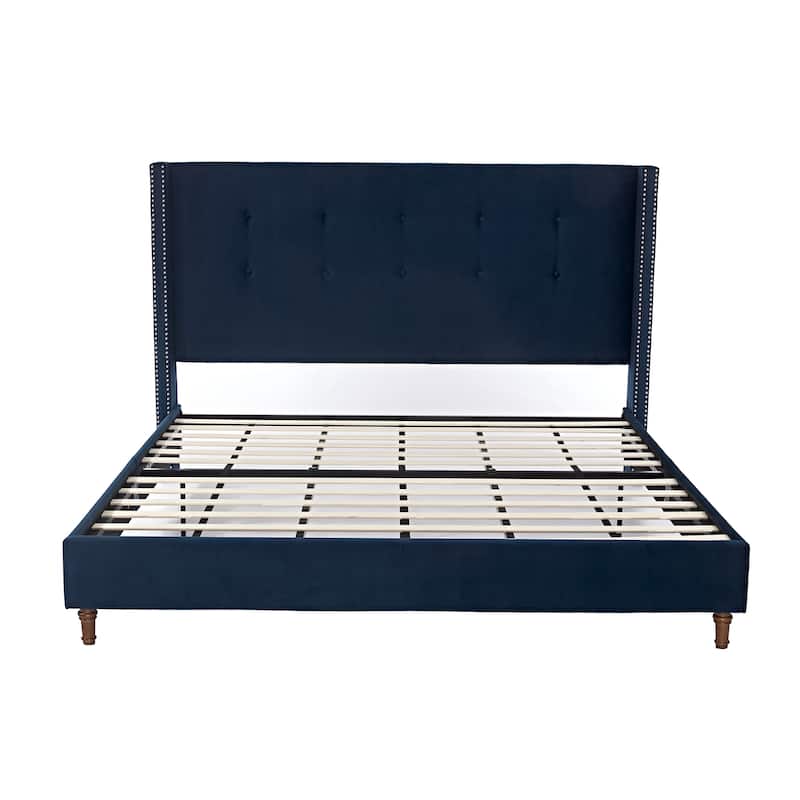 54" High Headboard Peyton Upholstered King Bed
