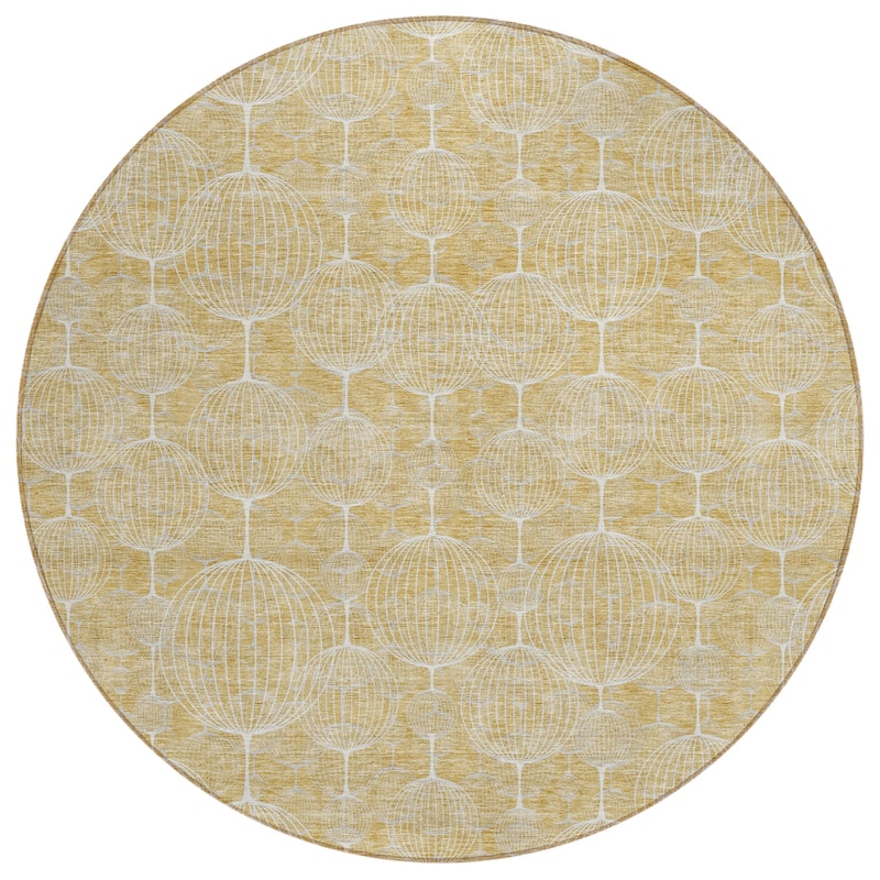 Machine Washable Indoor/ Outdoor Chantille Modern Decor Rug