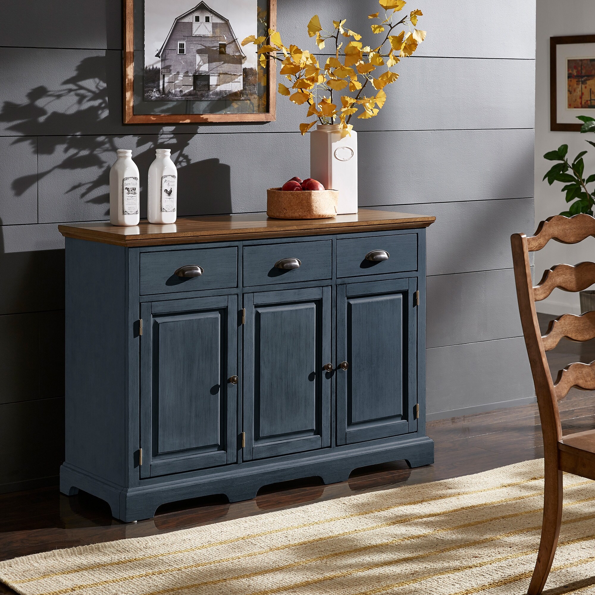 Eleanor Wood Cabinet Buffet Server by iNSPIRE Q Classic