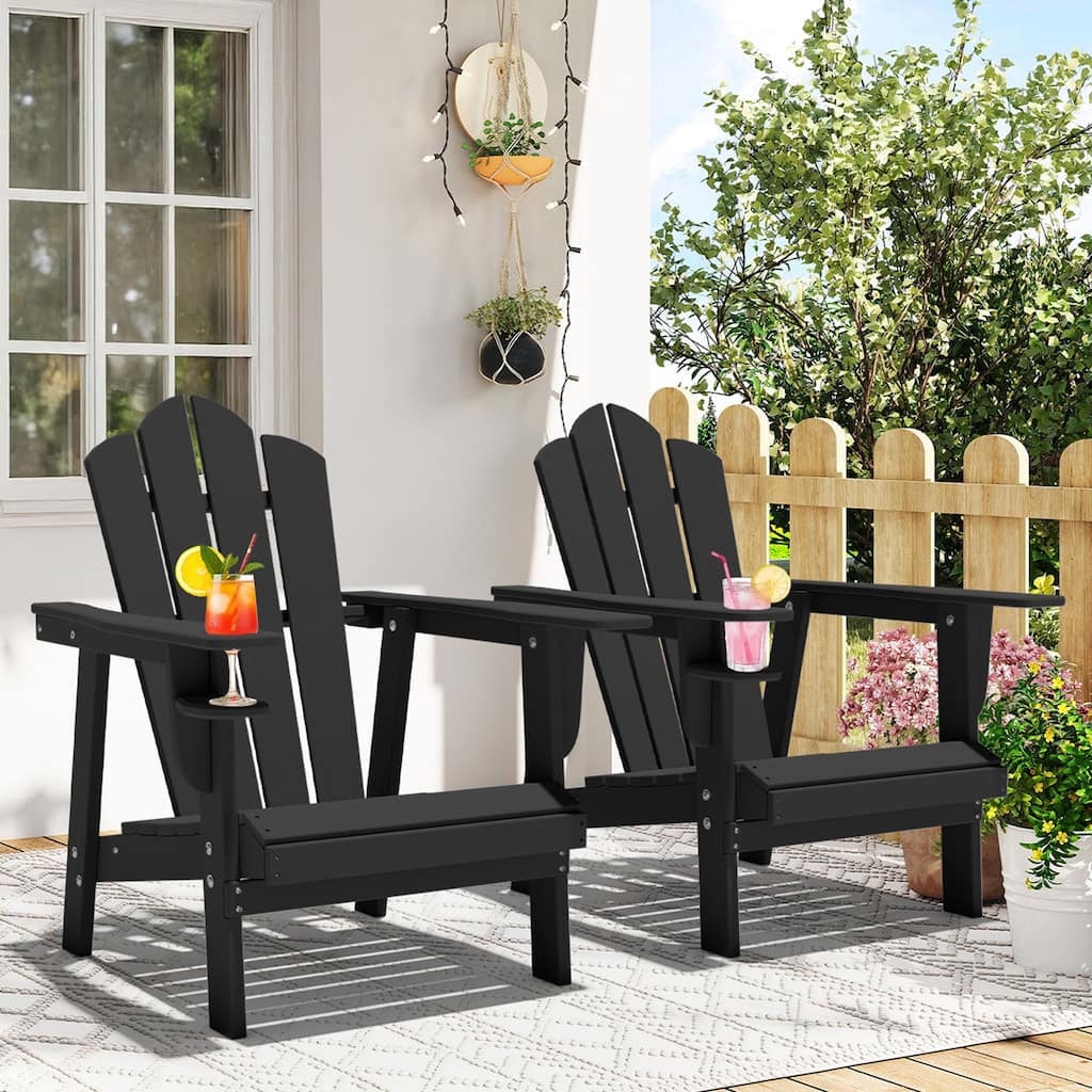 Outdoor Adirondack Chairs Outdoor Chair Plastic Lawn Chairs for Outdoor Use Set of 2