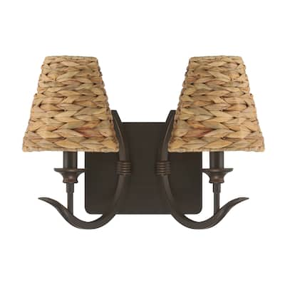 Craftmade 58362 Kokomo 2 Light 11" Tall Wall Sconce