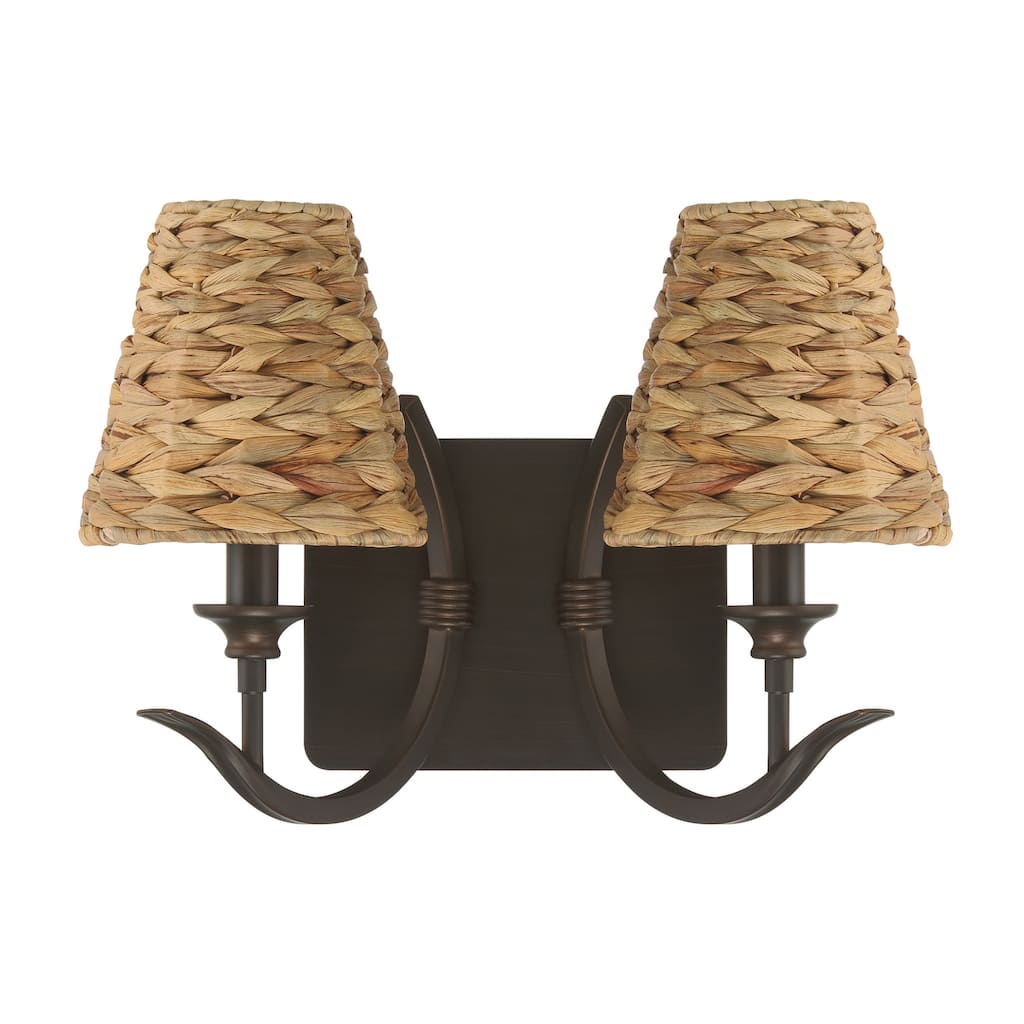 Craftmade 58362 Kokomo 2 Light 11" Tall Wall Sconce
