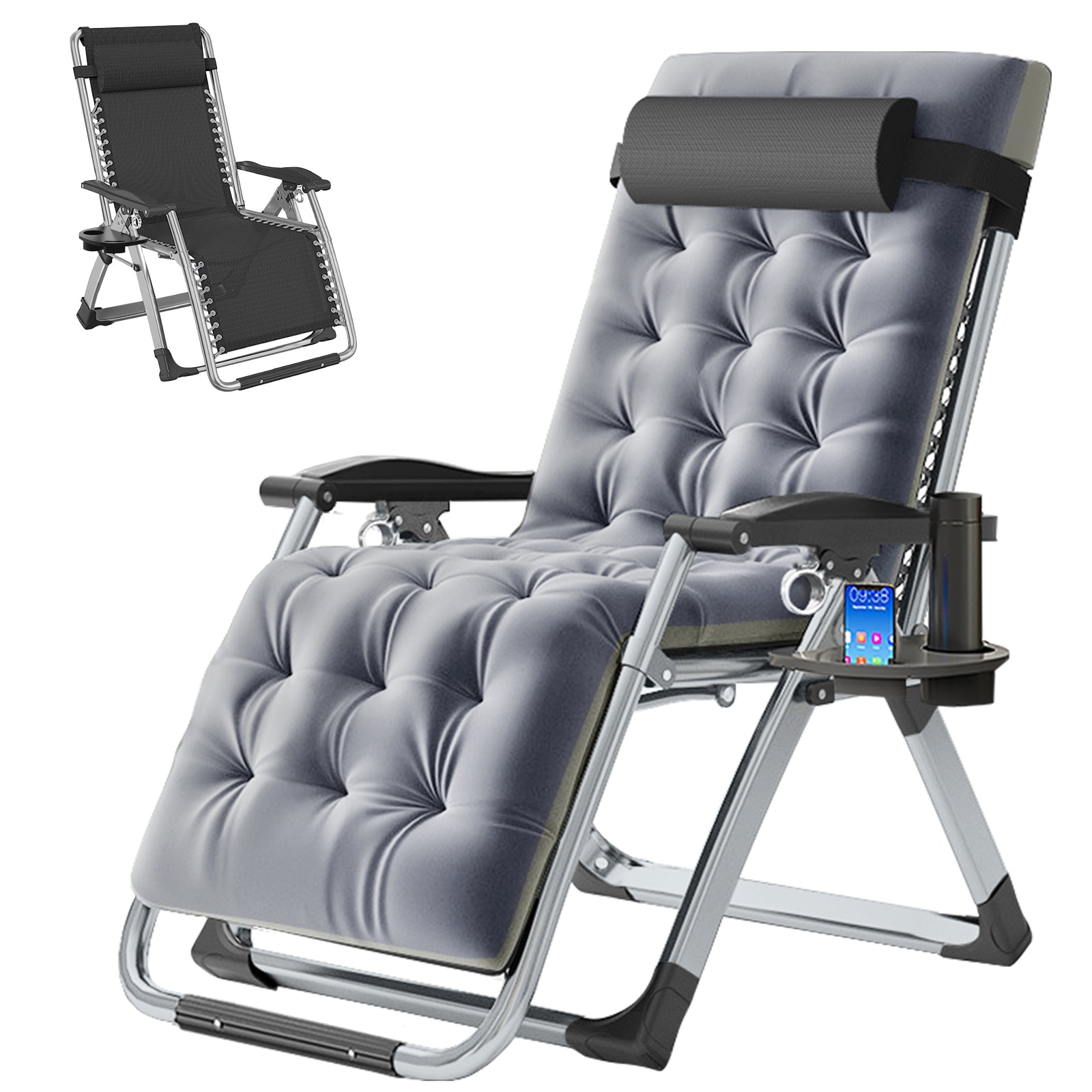 DoCred Zero Gravity Chair Folding Adjustable Patio Lounge Chair On Sale Bed Bath Beyond 39094161