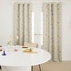 preview thumbnail 48 of 54, Deconovo Gold Star Foil Room Darkening Curtains for Kids 2 Panels