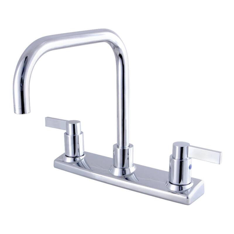 Kingston Brass NuvoFusion 1.8 GPM Standard Kitchen Faucet - Includes - Polished Chrome