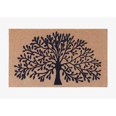 A1HC Entrance Door Mats, Durable Large Outdoor Rug, Non-Slip, Flock Doormat, Heavy Duty Door Mat, Indoor/Outdoor Front Door