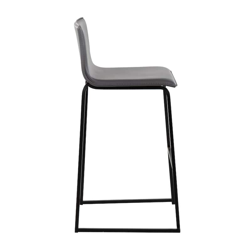 Silver Orchid Mara Upholstered Bar Stool - Set of 2 - On Sale - Bed ...