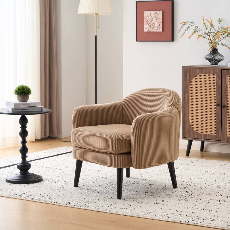 Living Room Corduroy Armchair