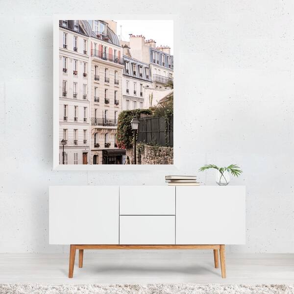 Shop Paris France Architecture Building Framed Wall Art Print Overstock 31897494