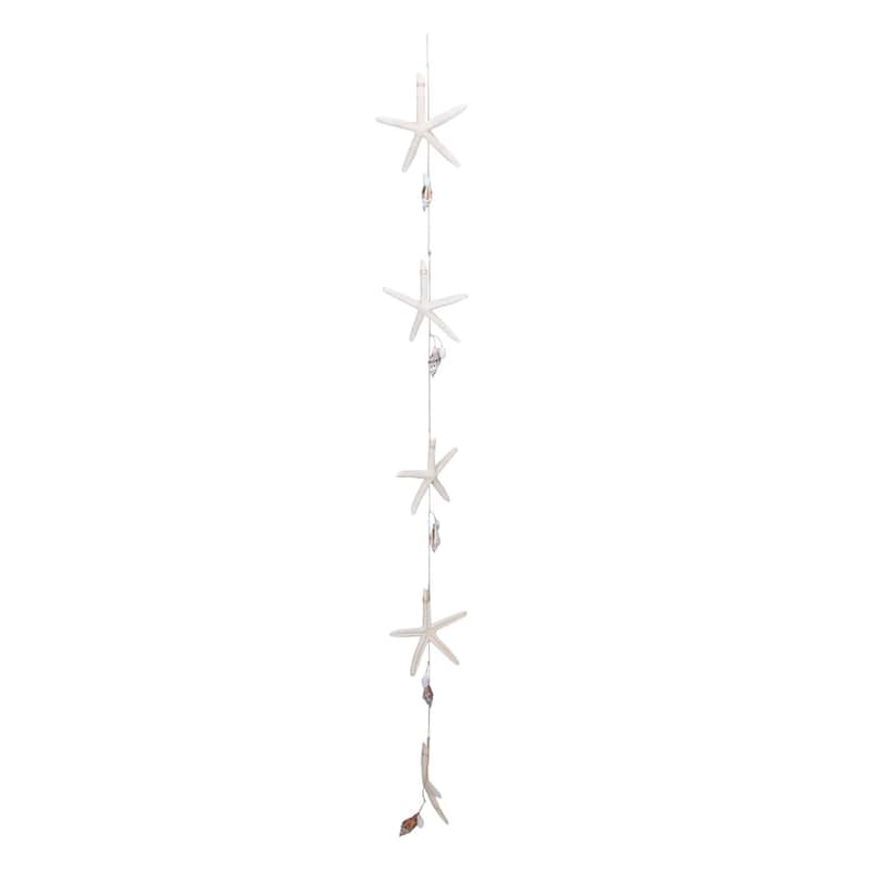 Nat. Starfish/Shell Garland