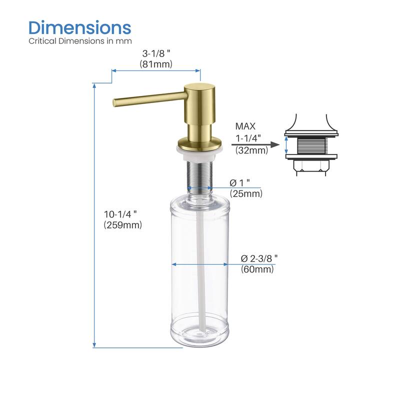 Fusion Single Handle Pull Down Kitchen & Bar Sink Faucet with Soap Dispenser