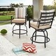 preview thumbnail 9 of 8, Patio Festival 3 Piece Outdoor Bistro Set - N/A