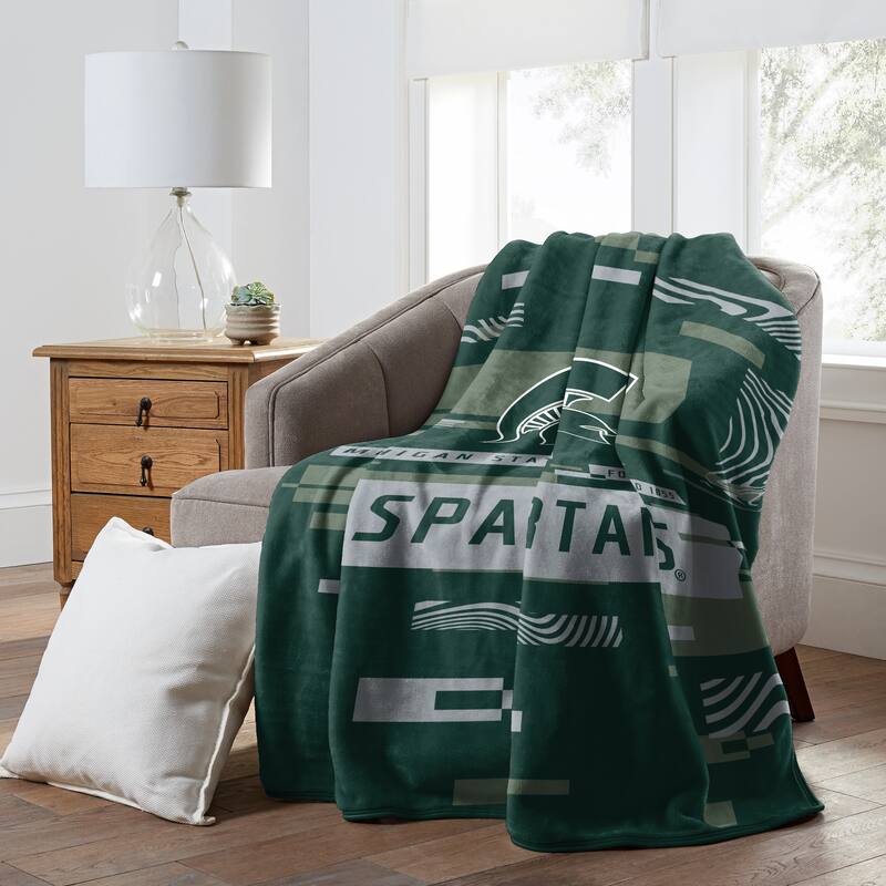 Digitize - Michigan State Raschel Throw