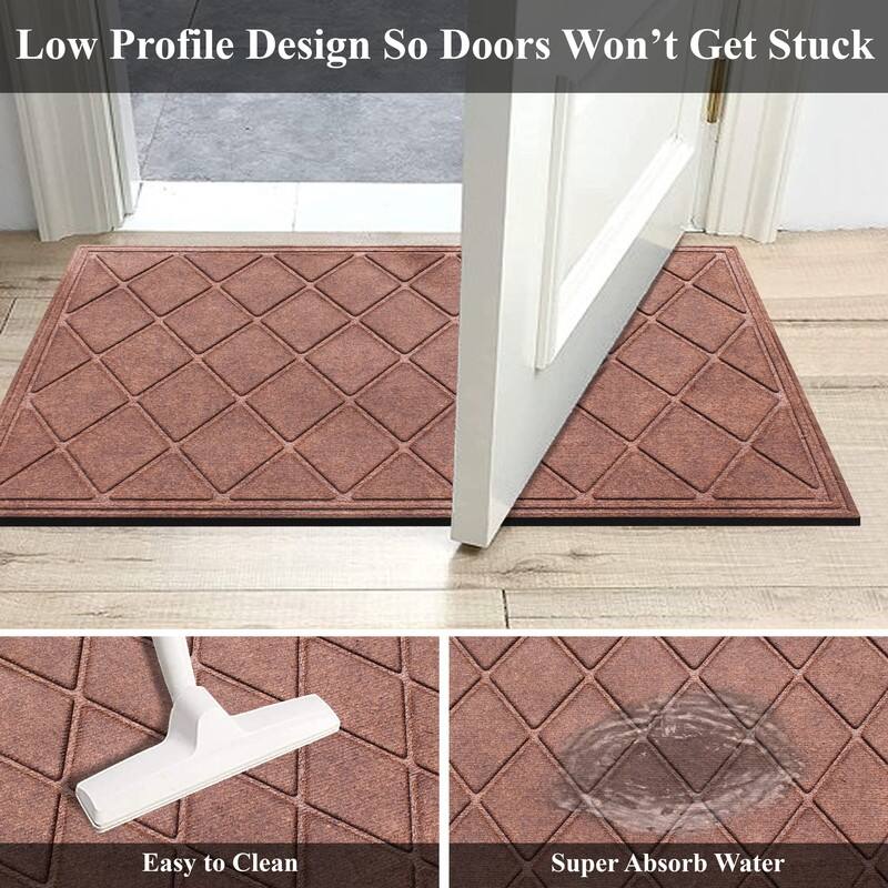A1HC Water retainer Indoor/Outdoor Doormat, 24" x 36"