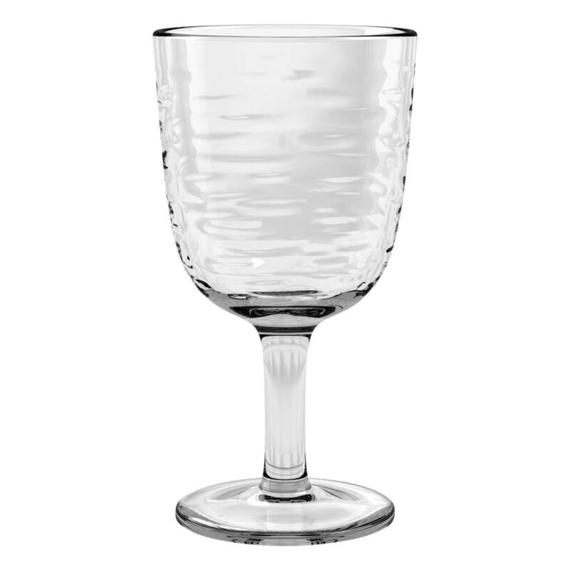Abode Homewares by TarHong Tritan ™ Foundry Goblet, Clear, 13.5 oz. Set of 6