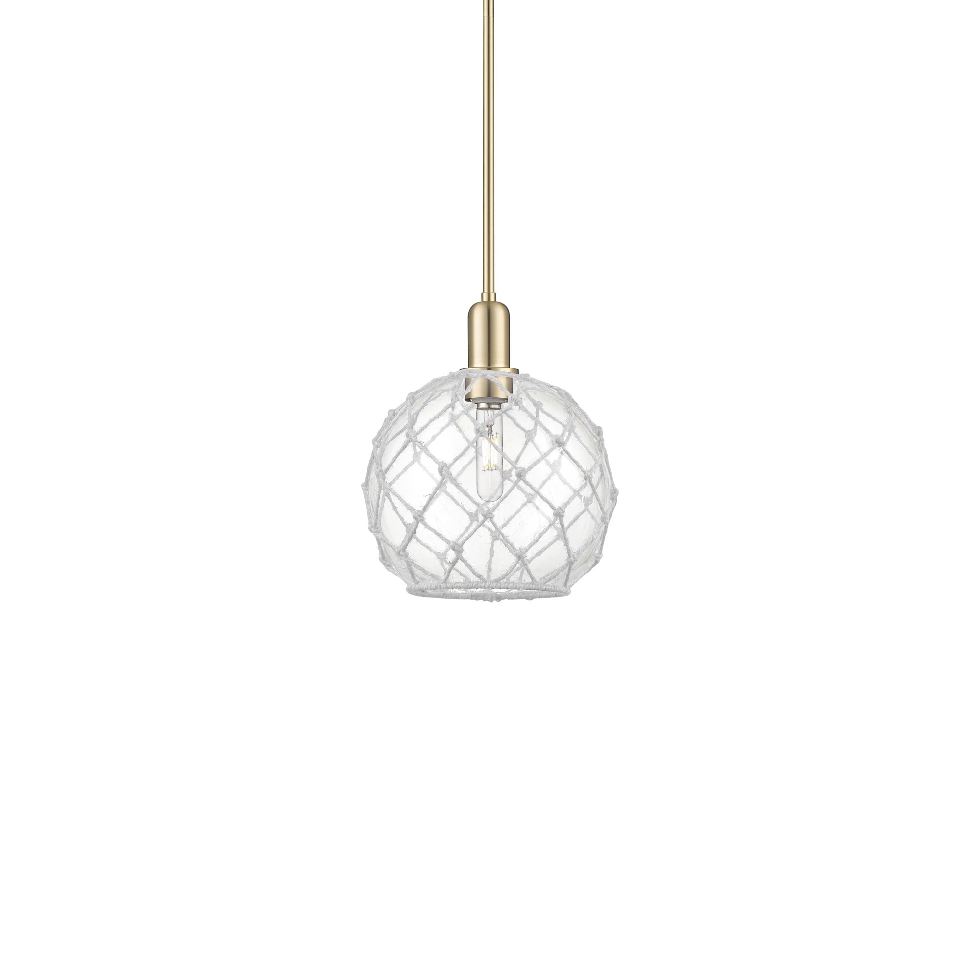 Innovations Lighting 716-1S-13-10 Farmhouse Rope Pendant Farmhouse