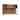 Wood Hutch with Hidden Storage, Brown - 59.96" W x 14.09" D x 42.21" H