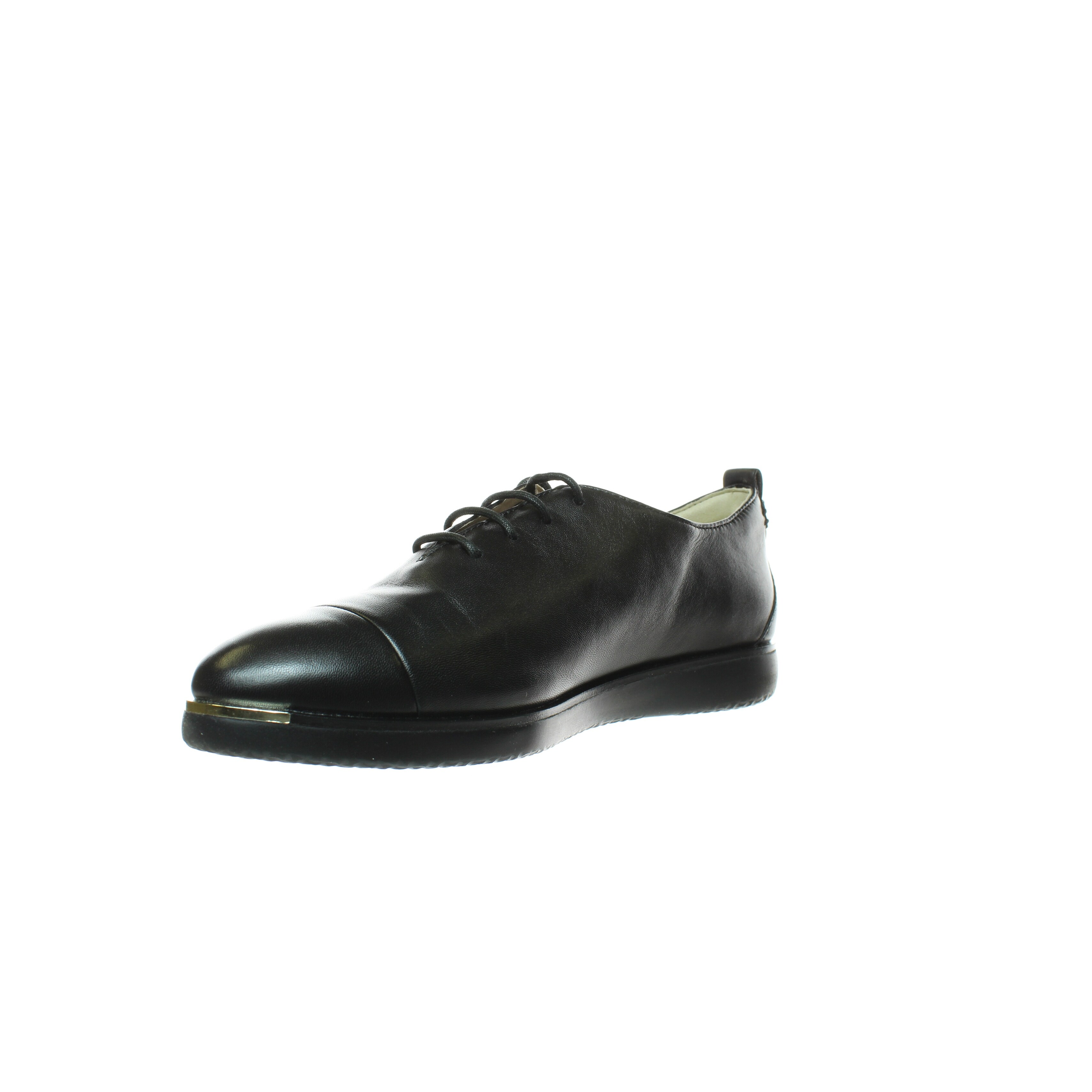 cole haan women's black oxfords