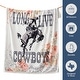 preview thumbnail 27 of 158, Indigo Hill by HiEnd Accents Campfire Sherpa Fleece Throw, 1PC or 3PC