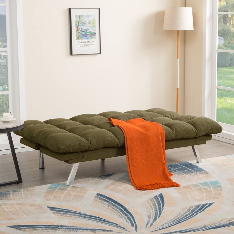 Multifunctional Sofa Bed,Foldable 2-Seater Sofa