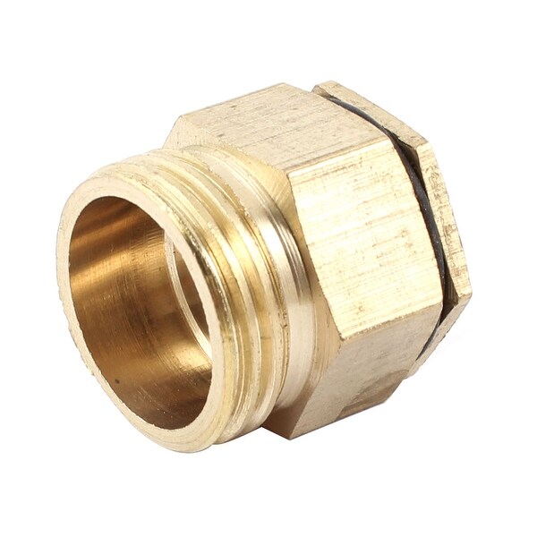 Unique Bargains 1/2" PT Male Threaded Brass Water Spray Sprayer Nozzle for Gardening Agriculture